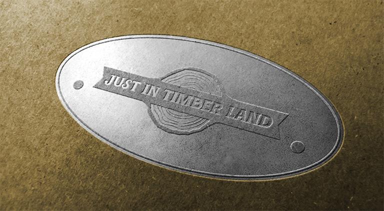 Just In Timber Land - Logo - Multiple Graphic Design